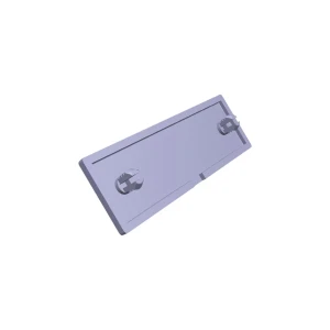 Pokrywa środkowego zawiasu do lodówek i chłodziarko-zamrażarek Electrolux / AEG 7820 57 x 18 mm