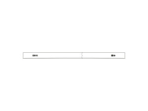 Blat roboczy do lodówki i zamrażarki Electrolux / AEG srebrny 548 x 558 mm 2276231426