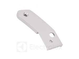 Pałąk uchwytu drzwi do chłodziarki lub zamrażarki Electrolux / AEG górny lewy / dolny prawy inox 2211280041