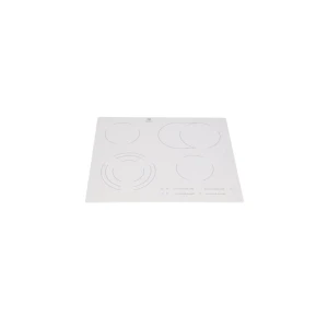 Płyta szklano-ceramiczna biała do płyty grzejnej Electrolux / AEG 590 x 520 mm