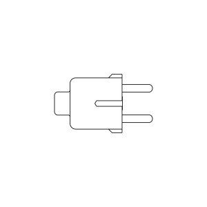 Przewód zasilający do piekarnika, płyty grzewczej i kuchenki Electrolux / AEG H05V2V2-F 3x1,5 mm 3570818025