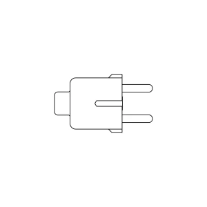 Przewód zasilający do piekarnika, płyty grzewczej i kuchenki Electrolux / AEG H05V2V2-F 3x1,5 mm 3570818025