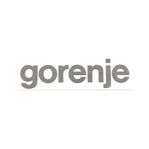 Logo naklejka do lodówki Gorenje 85 x 20 mm 413324