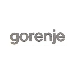 Logo naklejka do lodówki Gorenje 85 x 20 mm 413324