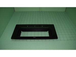 Szyba do okapu Amica czarna 600 x 290 x 6 mm