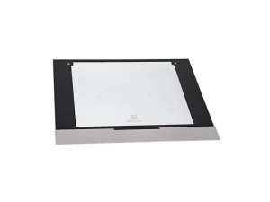 Zestaw zewnętrznej szyby drzwi do piekarnika Electrolux / AEG inox 7 mm