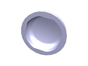 Czarna zaślepka śruby do płyty grzejnej Electrolux / AEG 2230073039