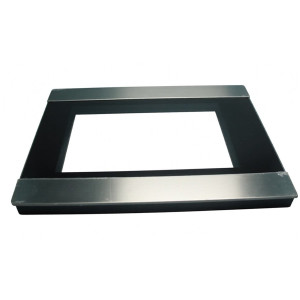 Front nierdzewny drzwi do kuchenki mikrofalowej Amica AMW 20 BIX 1005555
