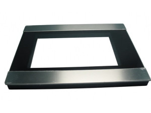 Front nierdzewny drzwi do kuchenki mikrofalowej Amica AMW 20 BIX 1005555