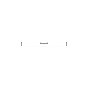 Czujnik wilgoci z wkładką panelu do chłodziarki Electrolux / AEG 7820 456 x 45 mm