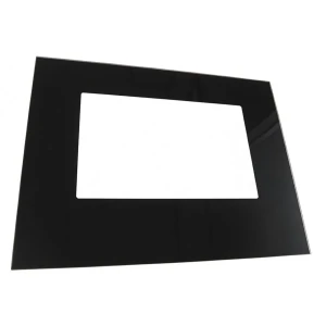 Szyba zewnętrzna drzwi piekarnika Ariston / Indesit / Hotpoint / Whirlpool czarna 57,5 x 43,5 cm C00052542 482000026799