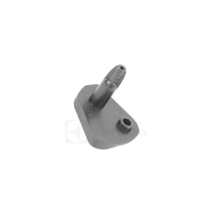 Prawy zamykacz drzwi do lodówki Electrolux / AEG czarny 4055253951