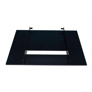 Przednia szyba okapu Amica czarna 1035563