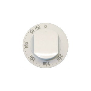 Pokrętło temperatury do piekarnika Gorenje / Hisense białe 391249