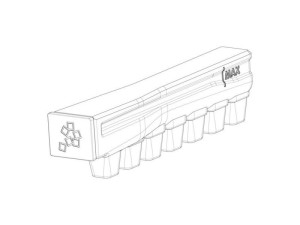 Plastikowe ramki półek do lodówe Zespół pojemnika do lodu do lodówki Electrolux / AEG 2425570047