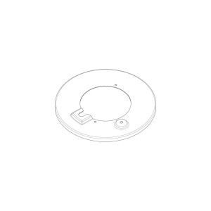 Pierścień dużego palnika do płyty gazowej Electrolux / AEG 3532379033