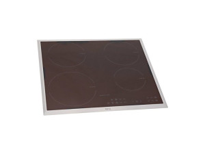 Płyta ze szkła ceramicznego z ramą INOX do płyty grzejnej Electrolux / AEG 5551120479