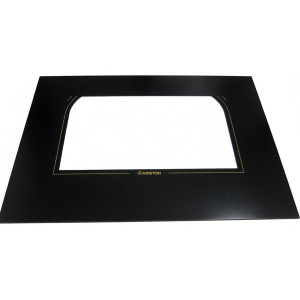 Szyba zewnętrzna drzwi piekarnika Ariston / Indesit / Hotpoint / Whirlpool Rustic Anthrazit C00052610 482000074710