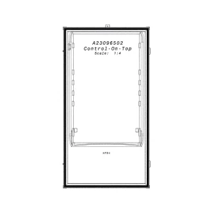 Drzwi chłodziarki Electrolux / AEG białe 531,2 x 997 mm