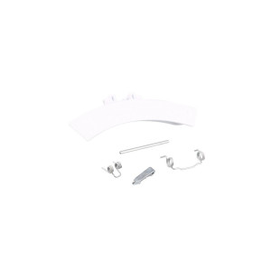 Uchwyt drzwi do pralki Electrolux / AEG biało-srebrny 4055253381