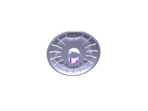 Duże tylne koło do odkurzacza Electrolux / AEG 1181502020