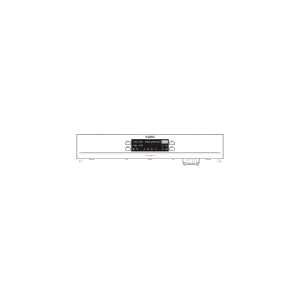 Biała maskownica panelu sterowania do zmywarki Electrolux / AEG 1174721314