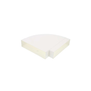 Kolano 90° kanału wentylacyjnego do urządzenia kuchennego z wyciągiem Electrolux / AEG 55,5 x 218,5 x 253 mm