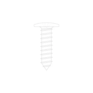 Śruba do lodówki i zamrażarki Electrolux / AEG 3,5 x 13 mm PZ 2290013040