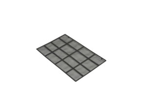 Górny filtr powietrza tylnego panelu do klimatyzatora i oczyszczacza Electrolux / AEG (PTB U)12x13 391*242