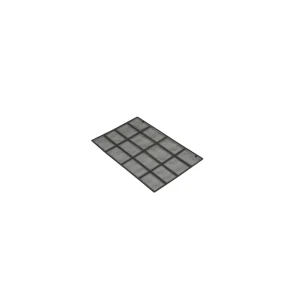 Górny filtr powietrza tylnego panelu do klimatyzatora i oczyszczacza Electrolux / AEG (PTB U)12x13 391*242