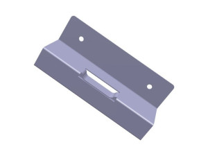 Kątownik instalacyjny wygięty Electrolux / AEG 119 x 56 x 34 mm