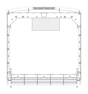 blat roboczy,neutralny,7801, 600.4x634.5mm