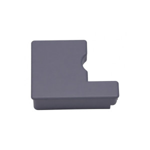 Lewy narożnik osłony do okapu Gorenje / Hisense czarny 565817