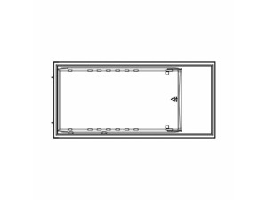 Drzwi lodówki białe Electrolux / AEG 538 x 1139 mm 140011538018