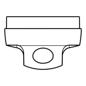 Pokrętło funkcji do piekarnika Electrolux / AEG białe