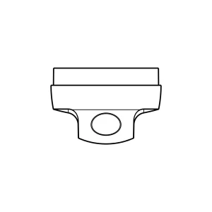 Pokrętło funkcji do piekarnika Electrolux / AEG białe
