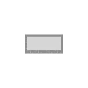 Szyba wewnętrzna drzwi piekarnika Electrolux / AEG 524 x 263 mm 5550284011
