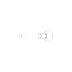 Prowadnica kabla do piekarnika, kuchni i płyty grzejnej Electrolux / AEG 3556230013