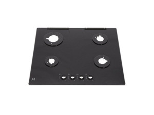 Blat roboczy do płyty kuchennej Electrolux / AEG czarny 590 x 520 mm