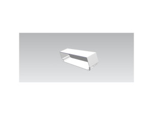Dolna półka na butelki do drzwi chłodziarki Electrolux / AEG neutralna, komplet 7902 429 x 100 mm