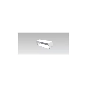Dolna półka na butelki do drzwi chłodziarki Electrolux / AEG neutralna, komplet 7902 429 x 100 mm