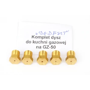 Komplet dysz na gaz ziemny do kuchenki i płyty gazowej Indesit X203