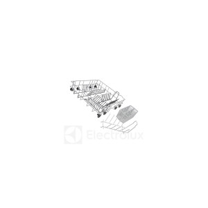 Dolny kosz do zmywarki Electrolux / AEG 4055259701