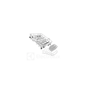 Dolny kosz do zmywarki Electrolux / AEG 4055259701