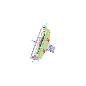 Turboszczotka do odkurzacza akumulatorowego Electrolux / AEG 14,4 V biała 2198854701