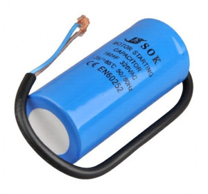 KONDENSATOR 160 UF / 320V KABEL 27013