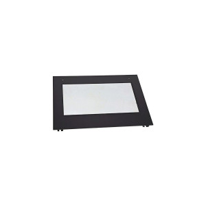 Przednia szyba drzwi do piekarnika Electrolux / AEG czarny mat 592 x 463 mm