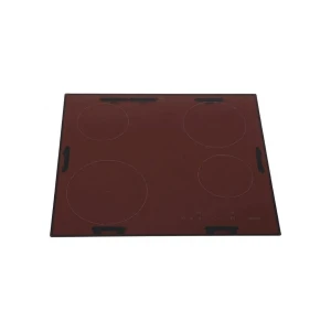 Szkło płyty kuchennej Electrolux / AEG czarne 590 x 520 mm