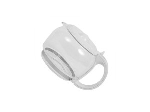 Dzbanek szklany z pokrywką do ekspresu do kawy Electrolux / AEG biały EL/4055110037