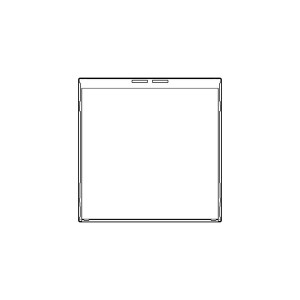 Płyta z ramką do kuchenki Electrolux / AEG biała 596 x 600 mm 3428384089